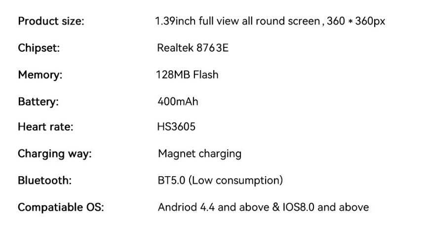 Smart Watch K52 Watches Men Wome Sports Fitness Modes Bluetooth Call Health Monitor 400mah 1.39Inch HD Smartwatch - Orange_12